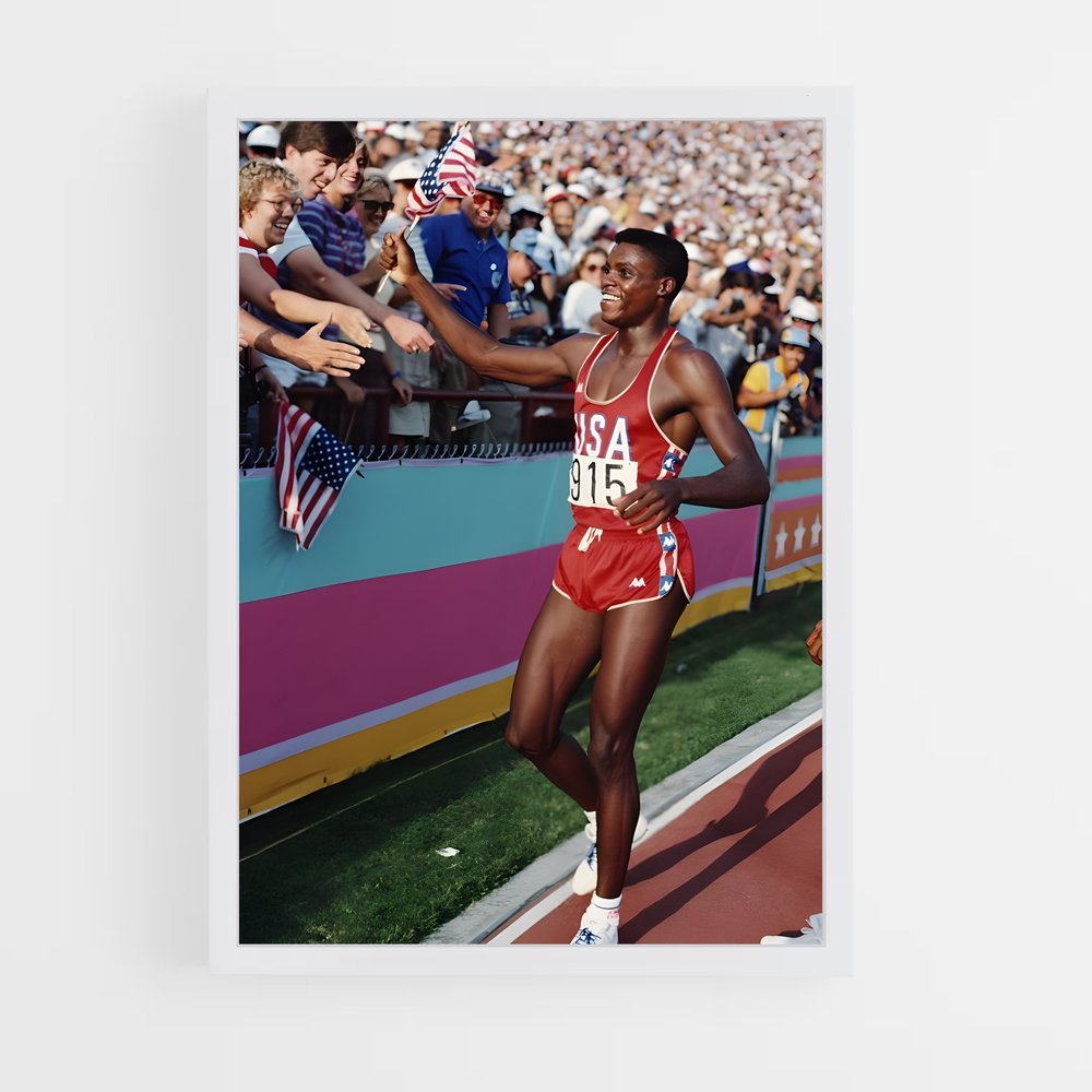 Poster L'Instant Victorieux – affiche Athlétisme (vue 3)